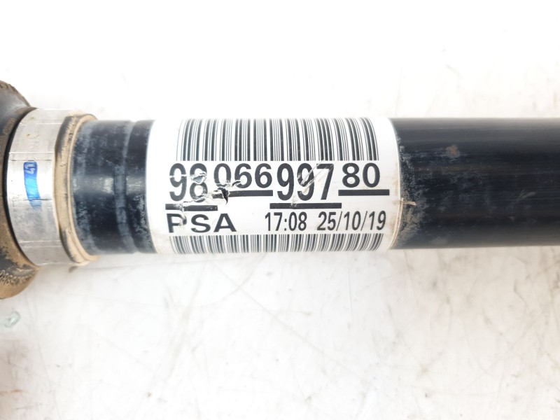 Recambio de transmision delantera izquierda para peugeot rifter 1.5 bluehdi 100 referencia OEM IAM 9806699780  P1553 , T39216