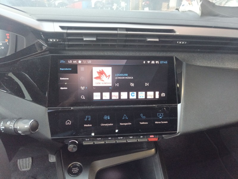 Recambio de pantalla multifuncion para peugeot 308 sw iii (fc_, fj_, fr_, f4_, fn_) puretech 130 (frhnsl, frhnst) referencia OEM