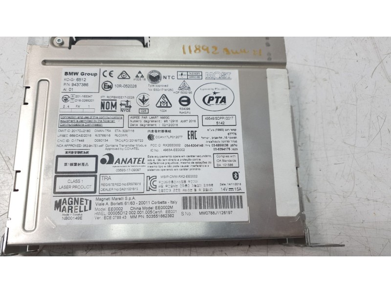 Recambio de sistema navegacion gps para bmw serie x1 (f48) sdrive18d referencia OEM IAM 65509322123  