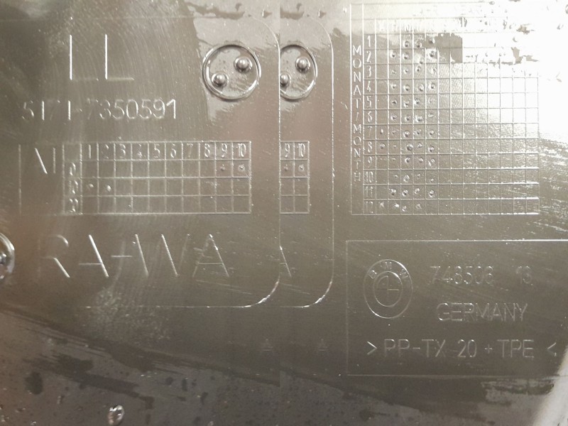 Recambio de torpedo para bmw serie x1 (f48) sdrive18d referencia OEM IAM 51717350591  