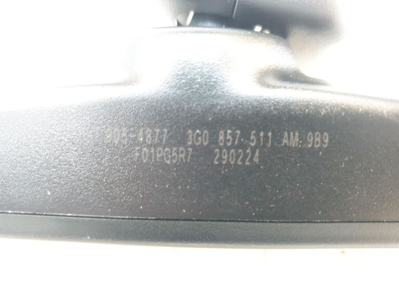Recambio de espejo para seat ibiza v (kj1, kjg) 1.0 tsi referencia OEM IAM 3G0857511AM9B9  