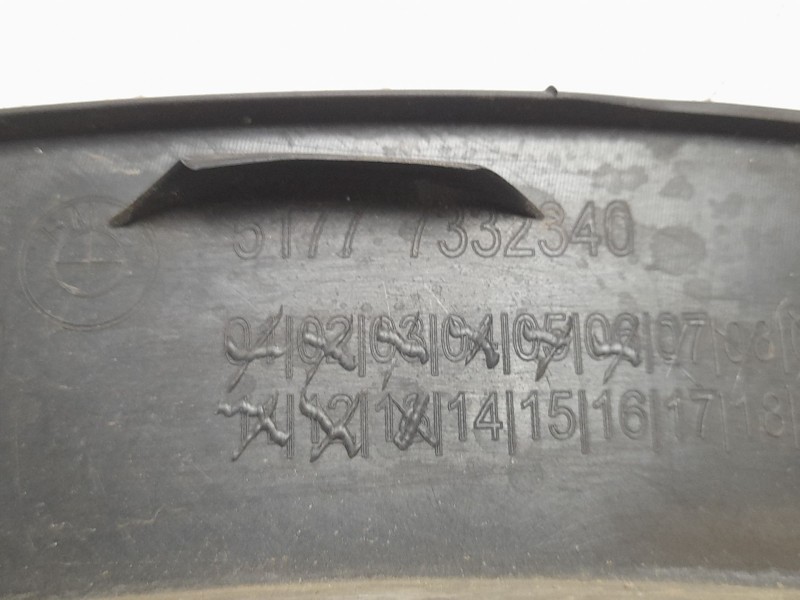 Recambio de aletin trasero derecho para bmw serie x1 (f48) sdrive18d referencia OEM IAM 51777332340  