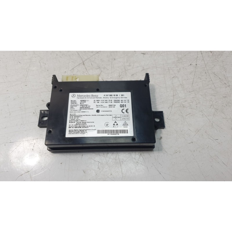 Recambio de modulo electronico para mercedes-benz cla (c118) cla 200 4-matic (118.388) referencia OEM IAM A2479001809  