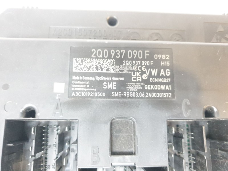 Recambio de modulo electronico para seat ibiza v (kj1, kjg) 1.0 tsi referencia OEM IAM 2Q0937090F  