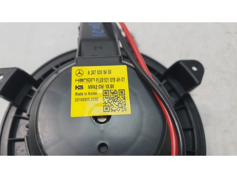 Recambio de ventilador calefaccion para mercedes-benz cla (c118) cla 200 4-matic (118.388) referencia OEM IAM A2478308400  34679