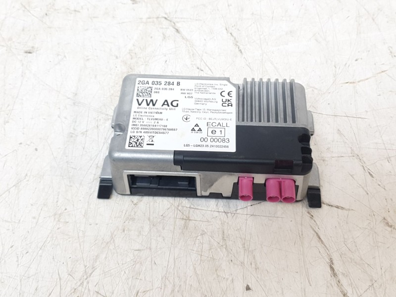Recambio de modulo electronico para seat ibiza v (kj1, kjg) 1.0 tsi referencia OEM IAM 2GA035284B  