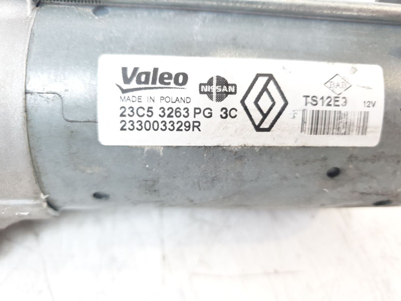 Recambio de motor arranque para dacia duster ambiance 4x2 referencia OEM IAM 233003329R  ARF170153