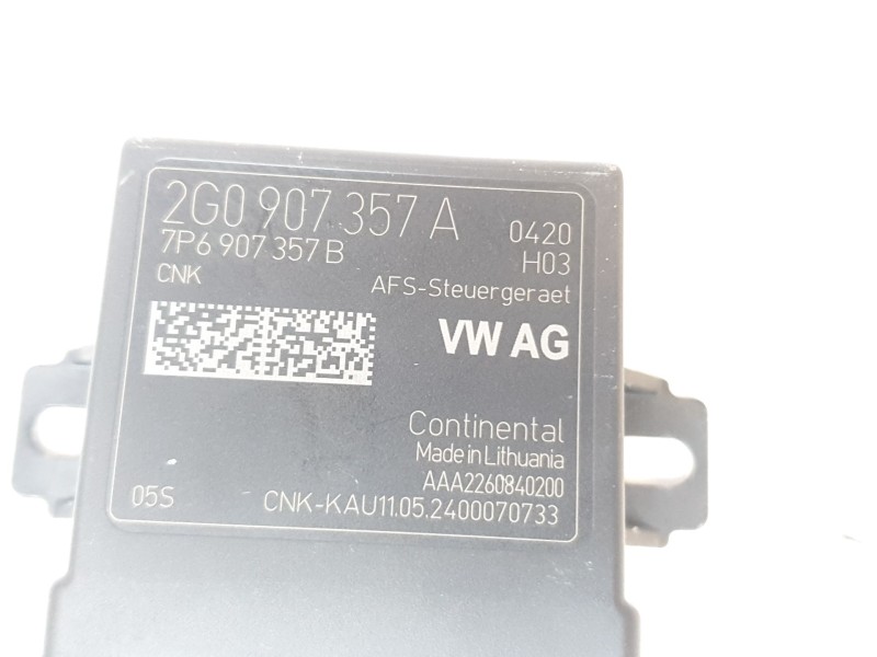 Recambio de modulo electronico para seat ibiza v (kj1, kjg) 1.0 tsi referencia OEM IAM 2G0907357A  