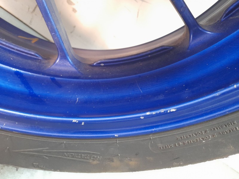 Recambio de llanta para yamaha mt-09 (7.2013) referencia OEM IAM 2DR2533800P0  