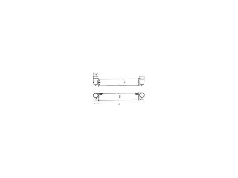 Recambio de intercooler para bmw serie 5 berlina (e39) 520d referencia OEM IAM 17512247359 30129 