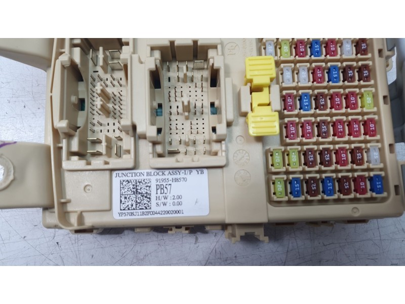 Recambio de caja reles / fusibles para kia stonic (ybcuv) concept referencia OEM IAM 91955H8570  