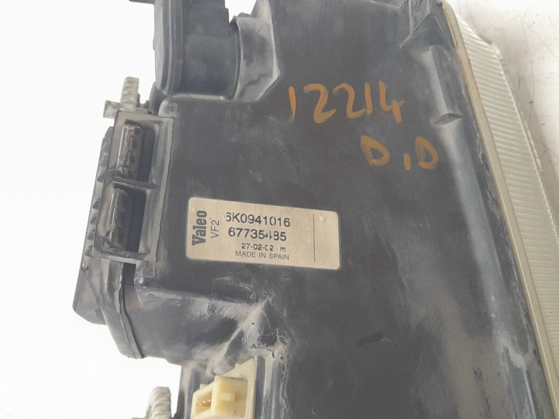 Recambio de faro derecho para seat ibiza ii (6k1) 1.9 tdi referencia OEM IAM 6K0941016  