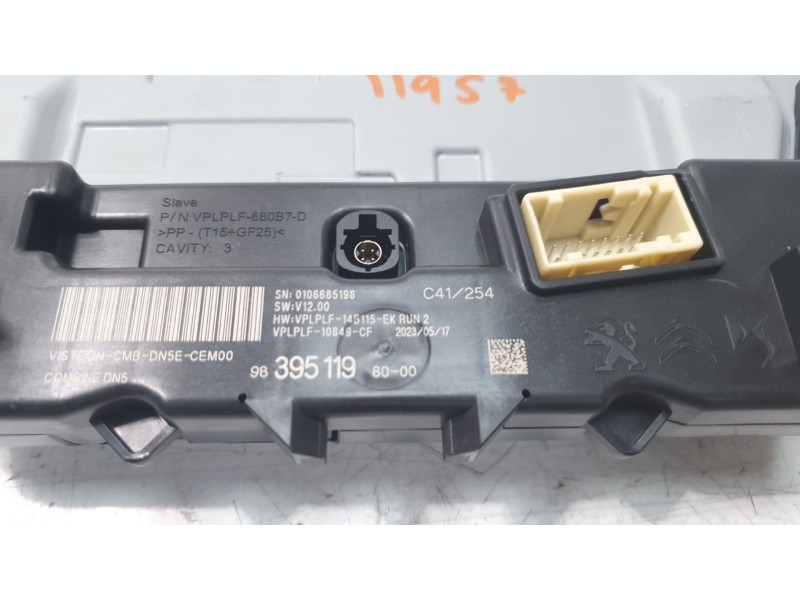 Recambio de cuadro instrumentos para citroën c4 berlina e-feel pack referencia OEM IAM 98395119  