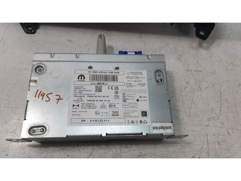 Recambio de pantalla multifuncion para citroën c4 berlina e-feel pack referencia OEM IAM 984045648001  