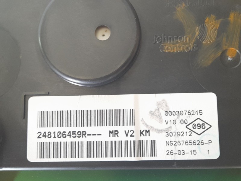 Recambio de cuadro instrumentos para dacia duster ambiance 4x2 referencia OEM IAM 248104707R  