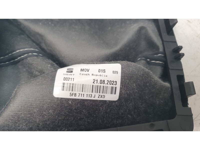 Recambio de pomo palanca cambio para seat leon sportstourer (kl8, kld) 2.0 tdi referencia OEM IAM 5FB711113J  