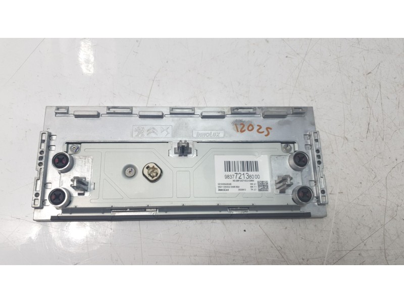 Recambio de pantalla multifuncion para opel grandland x 120 aniversario referencia OEM IAM 983772138000  