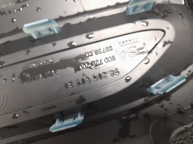 Recambio de moldura puerta trasera derecha para citroën c4 berlina e-feel pack referencia OEM IAM 9830660980  