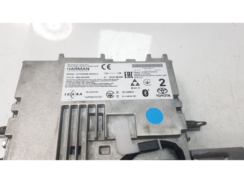Recambio de sistema audio / radio cd para toyota yaris hybrid active referencia OEM IAM 861400D320  