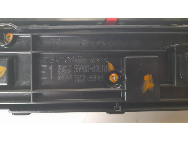 Recambio de mando climatizador para toyota corolla (e21) hybrid active referencia OEM IAM 5590002D80  