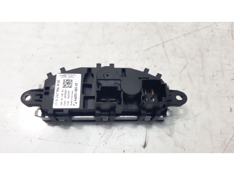 Recambio de resistencia calefaccion para mercedes-benz cla (c118) cla 200 4-matic (118.388) referencia OEM IAM A2479061901  