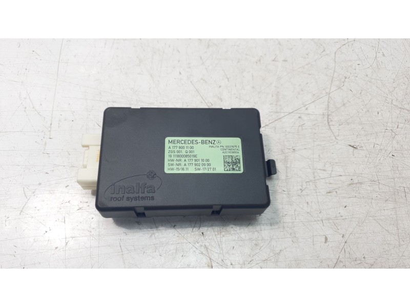Recambio de modulo electronico para mercedes-benz cla (c118) cla 200 4-matic (118.388) referencia OEM IAM A1779001100  