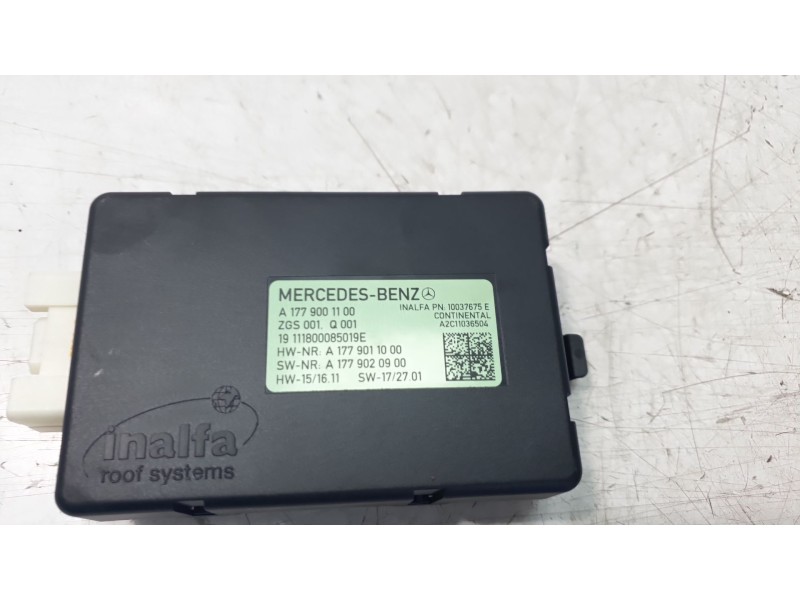 Recambio de modulo electronico para mercedes-benz cla (c118) cla 200 4-matic (118.388) referencia OEM IAM A1779001100  