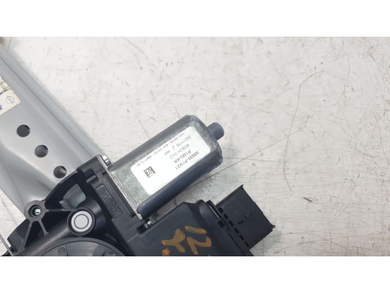 Recambio de elevalunas trasero derecho para opel crossland x / crossland (p17, p2qo) 1.2 (75) referencia OEM IAM 39227502  