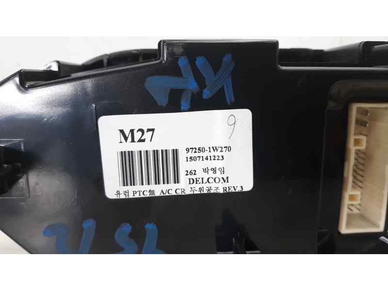 Recambio de mando calefaccion / aire acondicionado para kia rio (yb) 1.2 cat referencia OEM IAM 972501W270  