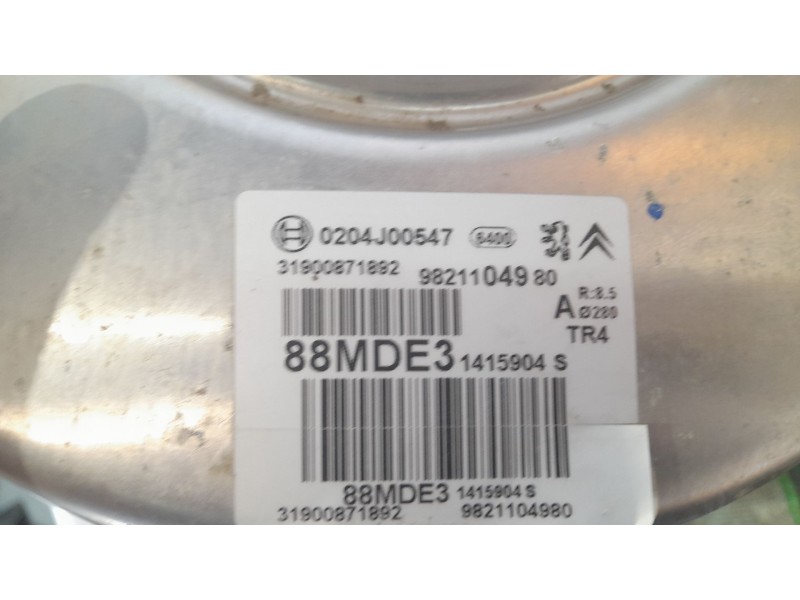 Recambio de servofreno para peugeot rifter 1.5 bluehdi 100 referencia OEM IAM 1635255280  