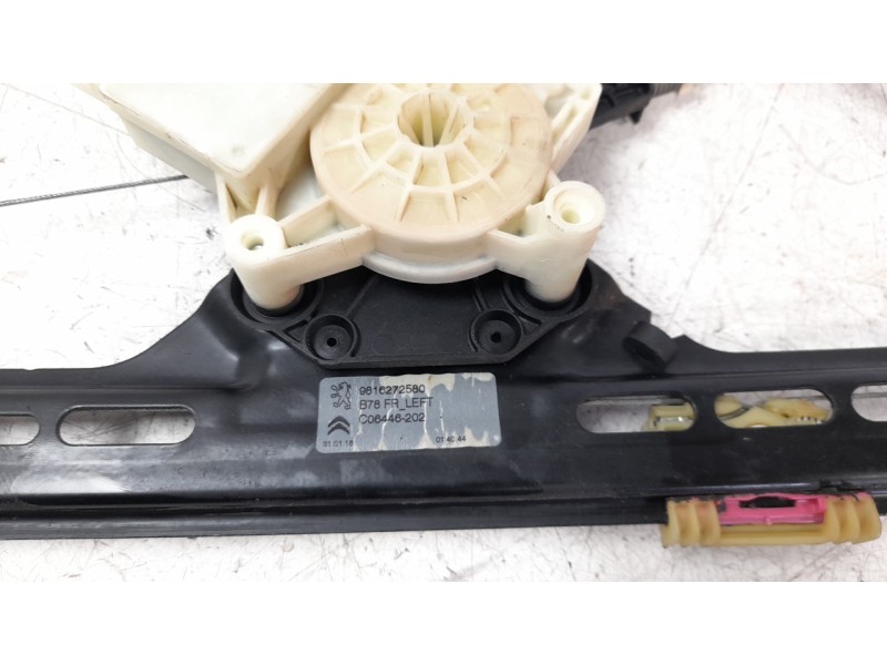 Recambio de elevalunas delantero izquierdo para citroen c4 picasso origins referencia OEM IAM 9816272580  