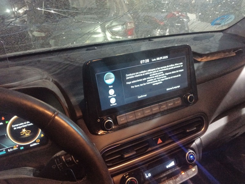 Recambio de pantalla multifuncion para hyundai kona (os, ose, osi) 1.6 gdi hybrid referencia OEM IAM   
