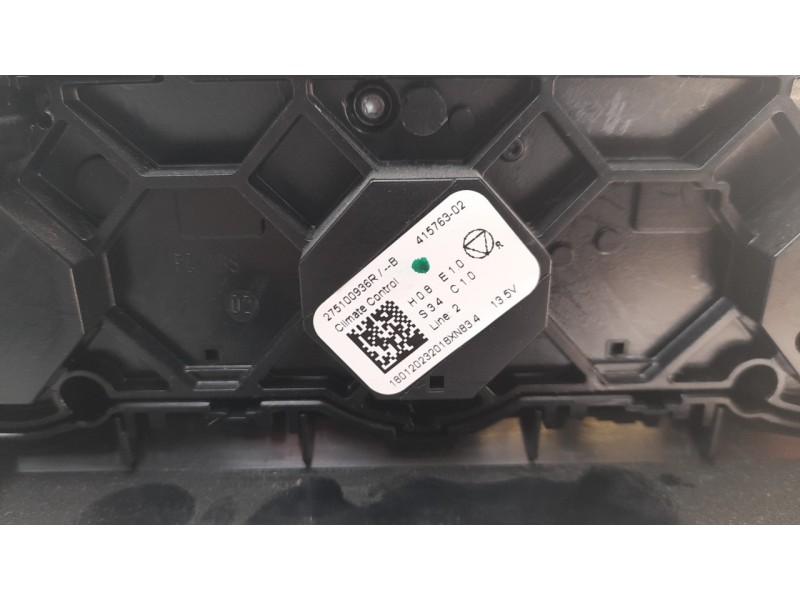 Recambio de mando climatizador para renault captur ii 1.0 tce referencia OEM IAM 275100936R  