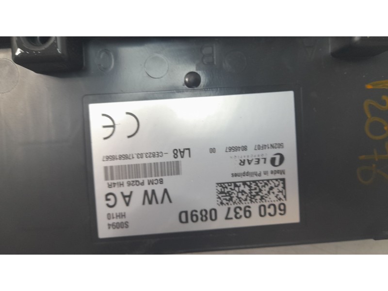 Recambio de modulo electronico para seat ibiza iv (6j5, 6p1) 1.4 tdi referencia OEM IAM 6C0937089D  
