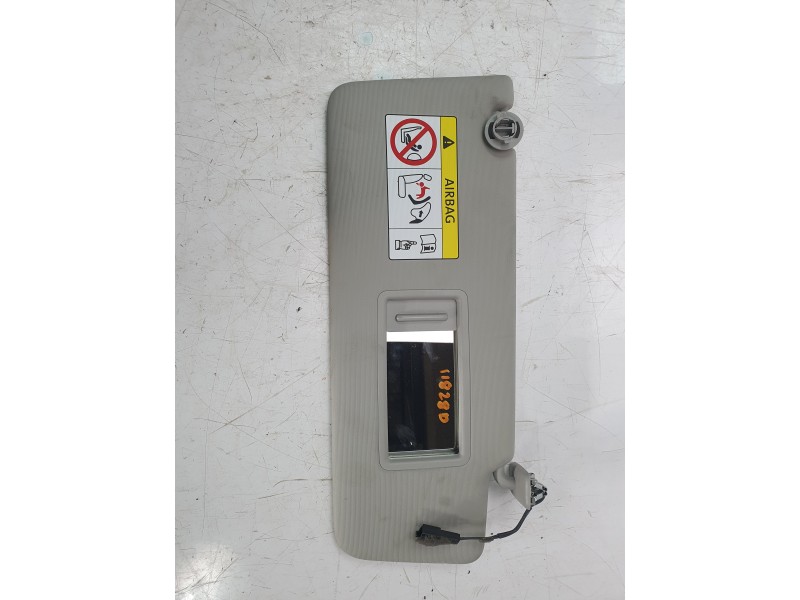 Recambio de parasol derecho para volkswagen touran (5t1) edition bmt referencia OEM IAM 5TA857552TSX4  