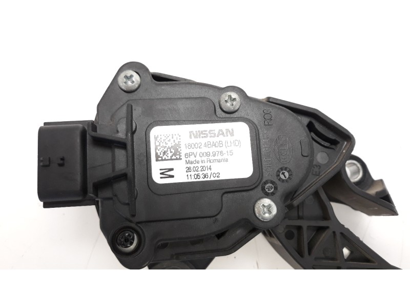 Recambio de potenciometro pedal para nissan x-trail (t32) 1.6 dci turbodiesel cat referencia OEM IAM 180024BA0B 6PV00997815 