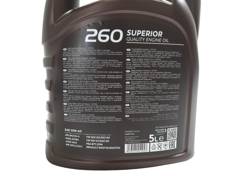 Recambio de aceite para universal universal universal referencia OEM IAM 10W40 273PM02605A 