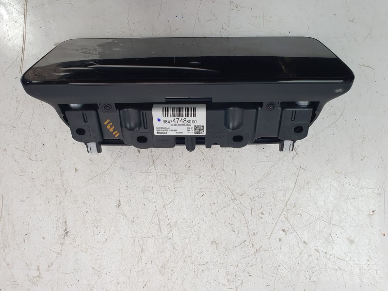 Recambio de pantalla multifuncion para jeep avenger altitude referencia OEM IAM 9847474880  