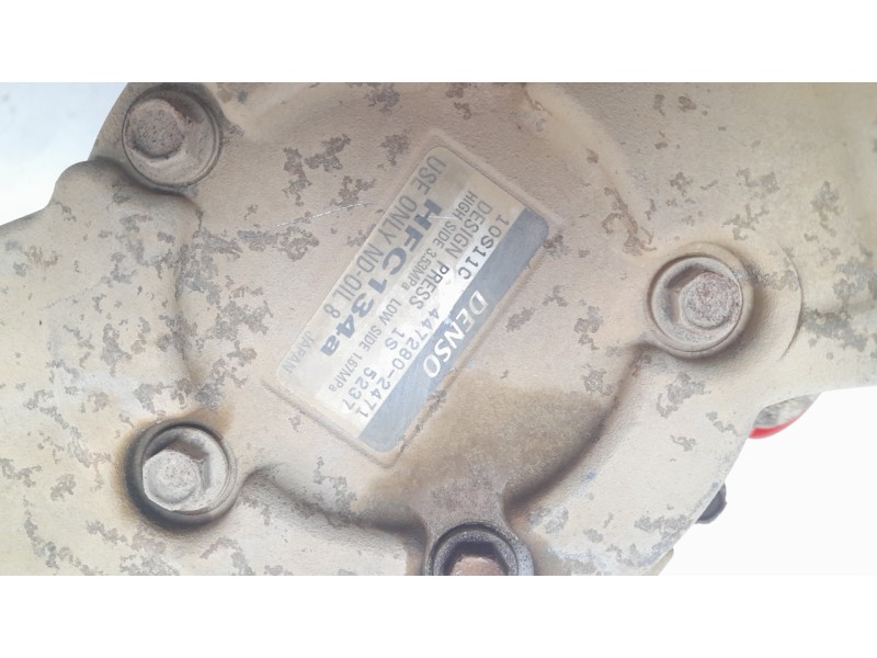 Recambio de compresor aire acondicionado para toyota hilux (kun) 3.0 turbodiesel referencia OEM IAM 4472802471  