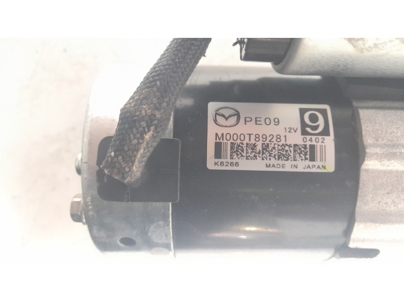Recambio de motor arranque para mazda cx-3 100 aniversario referencia OEM IAM PE0918400 M000T89281 ARF430353