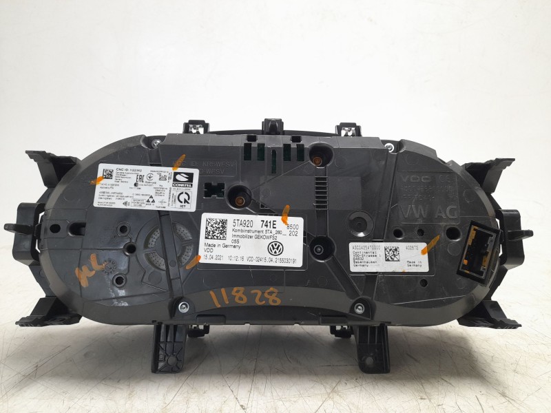 Recambio de cuadro instrumentos para volkswagen touran (5t1) edition bmt referencia OEM IAM 5TA920741E  