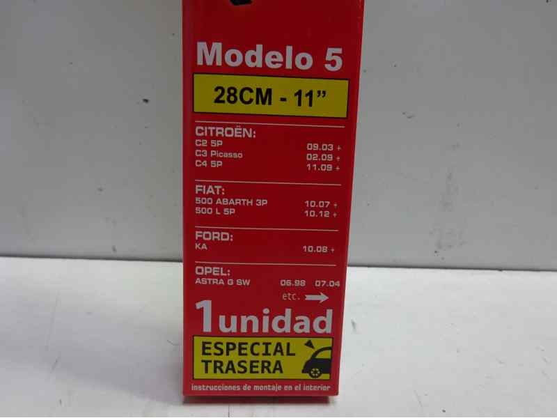 Recambio de escobilla limpia para universal universal universal referencia OEM IAM ESCOBILLATRASERADE28CM 32030007015 
