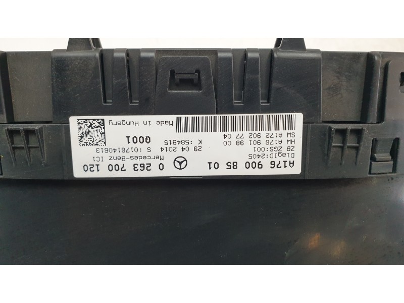 Recambio de cuadro instrumentos para mercedes-benz clase a (w176) 1.8 cdi cat referencia OEM IAM A1769008501  