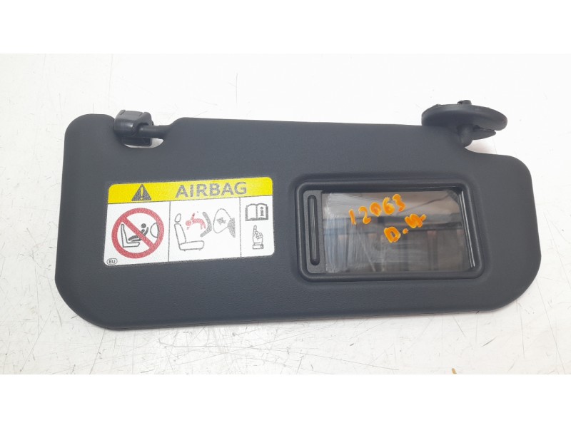 Recambio de parasol derecho para toyota c-hr hybrid active referencia OEM IAM 74310F4014C1  