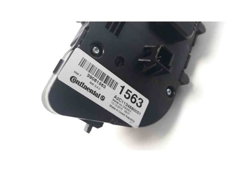 Recambio de mando climatizador para opel mokka x innovation start/stop referencia OEM IAM 39081563 A2C1134880001 