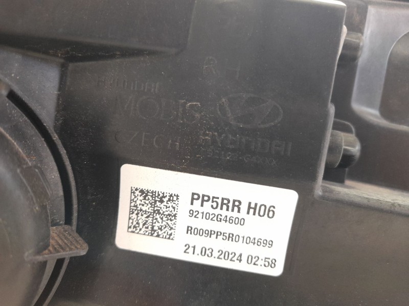 Recambio de faro derecho para hyundai i30 (pde, pd, pden) 2.0 n referencia OEM IAM   