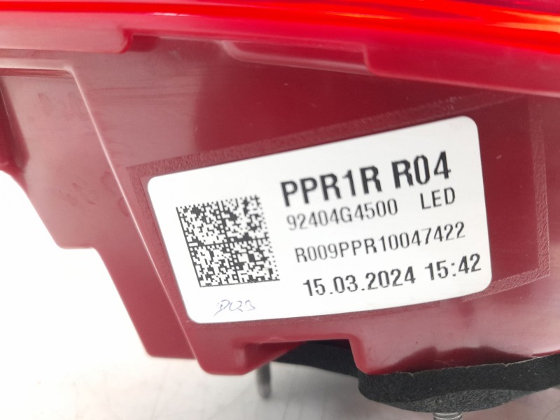 Recambio de piloto trasero derecho interior para hyundai i30 (pde, pd, pden) 2.0 n referencia OEM IAM 92404G4500  