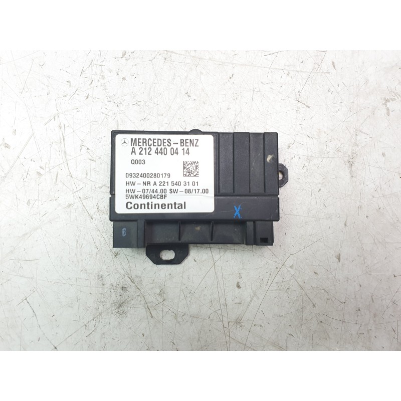 Recambio de modulo electronico para mercedes-benz clase glk (x204) 220 cdi 4-matic (204.984, 204.997) referencia OEM IAM A212440