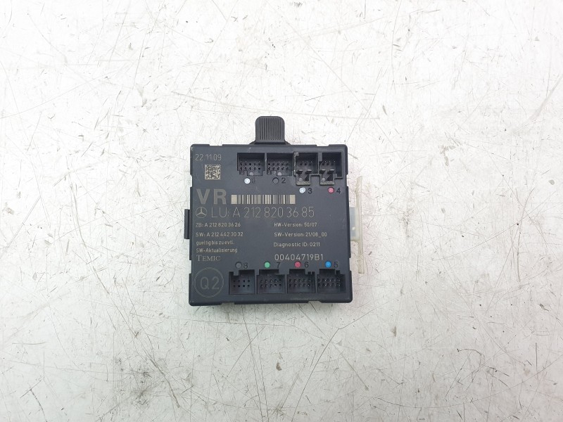 Recambio de modulo electronico para mercedes-benz clase glk (x204) 220 cdi 4-matic (204.984, 204.997) referencia OEM IAM A212820