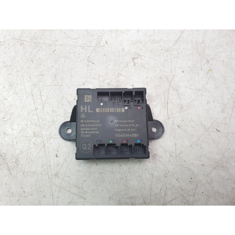 Recambio de modulo electronico para mercedes-benz clase glk (x204) 220 cdi 4-matic (204.984, 204.997) referencia OEM IAM A212820